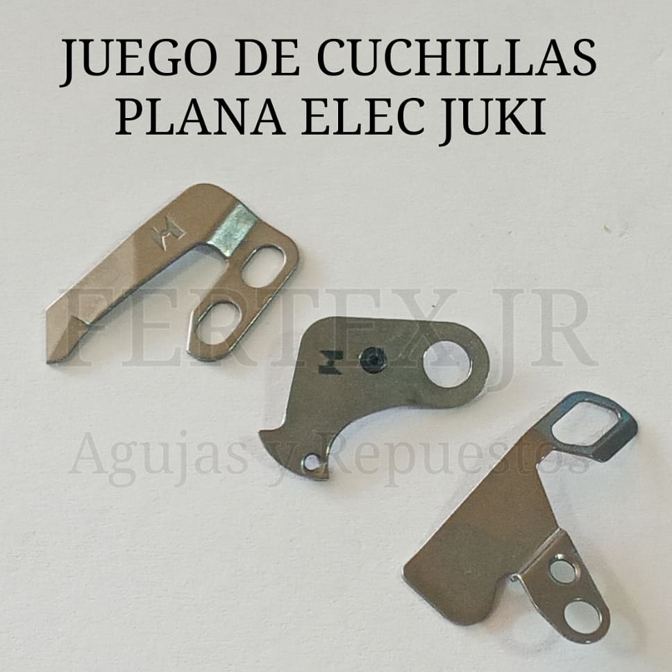 Juego de Cuchillas Plana Elec Juki